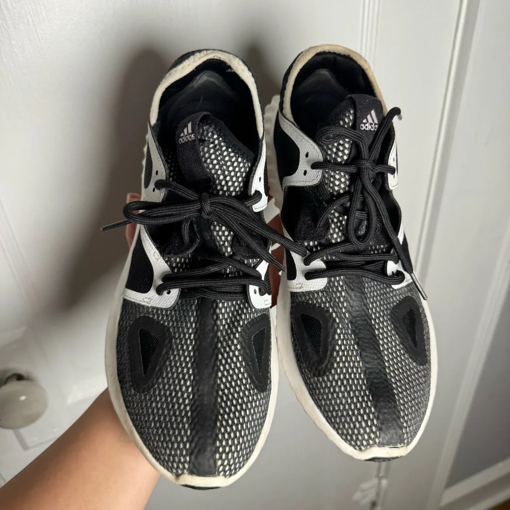Adidas Run Lux Clima in Core Black Athletic Sneakers Size 9 - Picture 5 of 11